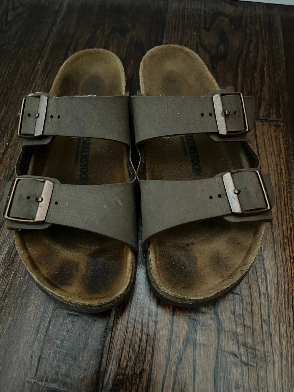 Birkenstock Arizona Sandals in Dark Brown